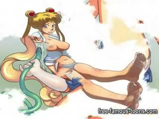Sailormoon usagi giới tính kẹp