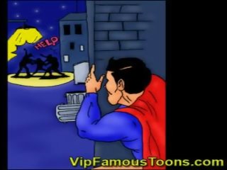 Superman and Supergirl adult video